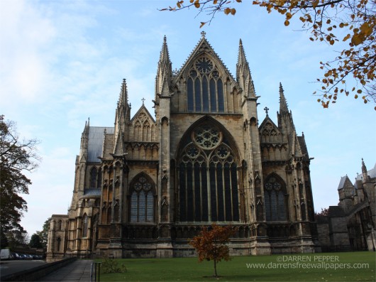 World_Largest_Church_Lincoln Cathedral_east_face