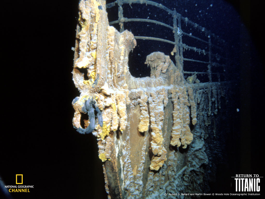 Titanic Underwater Pictures