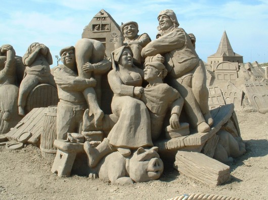 Art sculpting Sand Collections