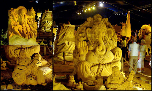 Indian Best sand sculpture