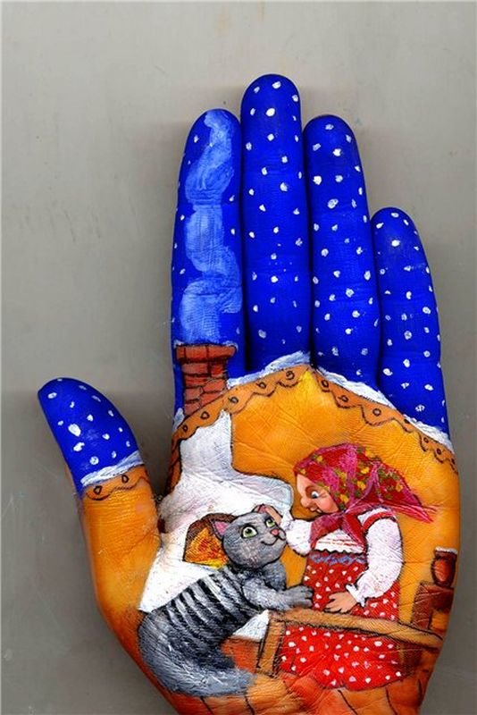 Beautiful Hand paintings by Svetlana Kolosova (12)