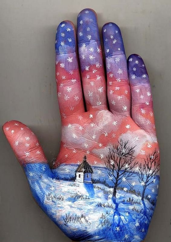Beautiful Hand paintings by Svetlana Kolosova (11)