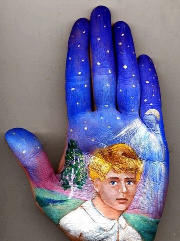 Beautiful Hand paintings by Svetlana Kolosova (4)
