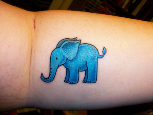 35 Elephant Tattoo Designs (35)