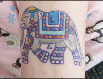 35 Elephant Tattoo Designs (33)
