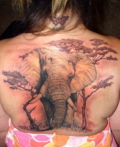 35 Elephant Tattoo Designs (27)