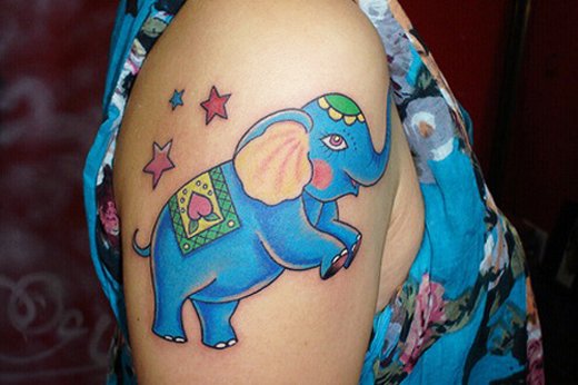 35 Elephant Tattoo Designs (19)
