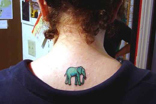 35 Elephant Tattoo Designs (7)
