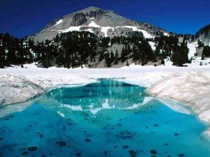 The Thaw, Lassen Volcanic National Park, California US photos, wallpapers
