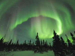 Aurora Borealis in Manitoba
