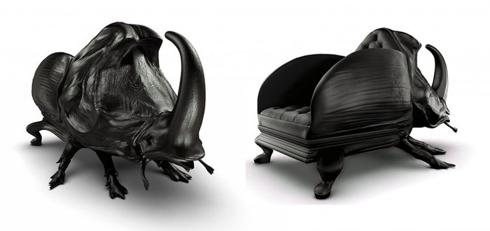 bizarre pieces of furniture that look like animals (17)