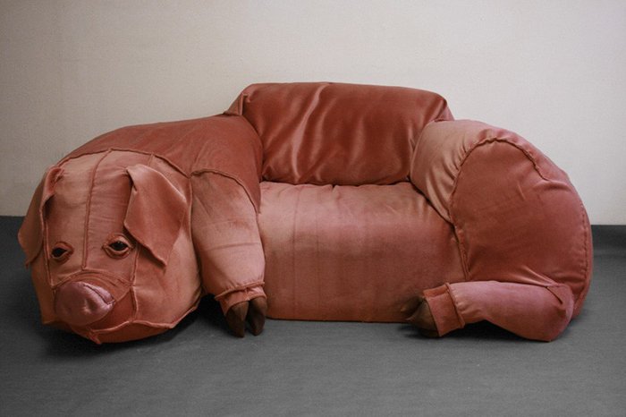 bizarre pieces of furniture that look like animals (4)