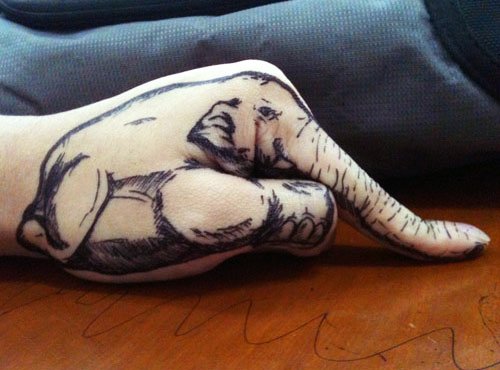 35 Elephant Tattoo Designs (23)