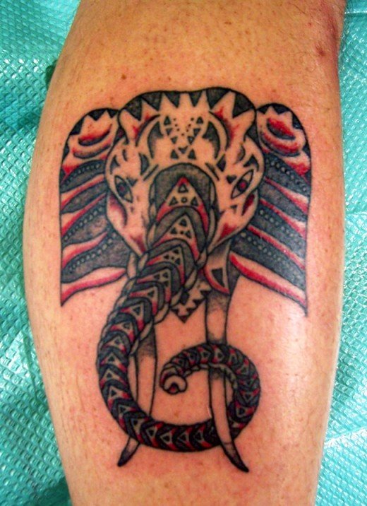 35 Elephant Tattoo Designs (26)