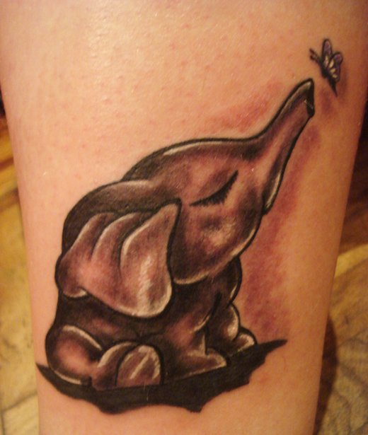 35 Elephant Tattoo Designs (8)