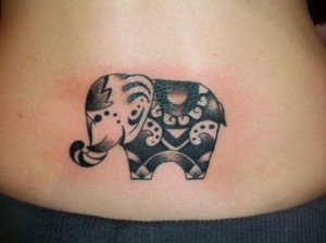 Tribal-Elephant-Tattoo-for-Girls-Lower-Back-520x390
